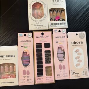 Dashing Diva and Press on Nails